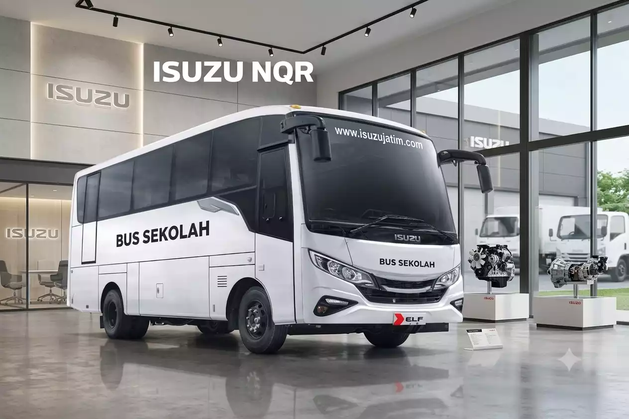 Isuzu NQR Bus Surabaya